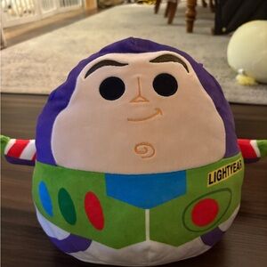 Squishmallows Buzz Lightyear Plush - Purple, Green, and Blue